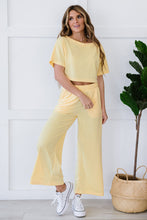 Load image into Gallery viewer, Kimberly C She Is Fierce Lounge Set in Banana