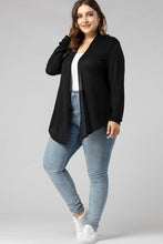Load image into Gallery viewer, Plus Size Open Front Cardigan