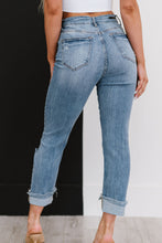 Load image into Gallery viewer, RISEN Taking It Easy Full Size Run Distressed Straight Leg Jeans