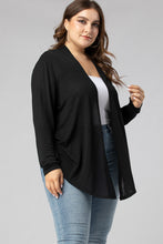 Load image into Gallery viewer, Plus Size Open Front Cardigan
