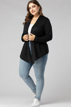 Load image into Gallery viewer, Plus Size Open Front Cardigan