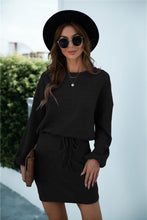 Load image into Gallery viewer, Cut Out Back Knot Waist Dress