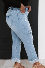 Load image into Gallery viewer, RISEN Taking It Easy Full Size Run Distressed Straight Leg Jeans