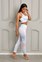 Load image into Gallery viewer, Printed Sports Bra and Leggings Set