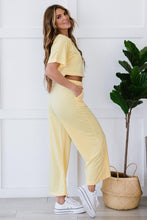 Load image into Gallery viewer, Kimberly C She Is Fierce Lounge Set in Banana