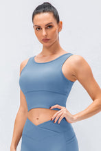 Load image into Gallery viewer, Reversible Ribbed Cropped Yoga Tank