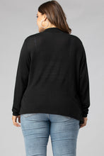 Load image into Gallery viewer, Plus Size Open Front Cardigan
