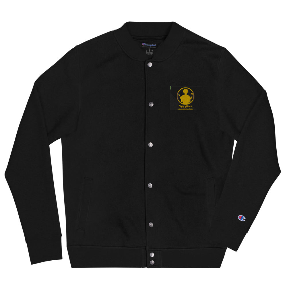 Barbados authentic Embroidered Champion Bomber Jacket