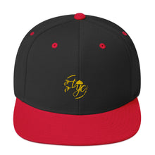Load image into Gallery viewer, logo embroidered snapback Hat
