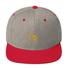 Load image into Gallery viewer, logo embroidered snapback Hat
