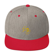 Load image into Gallery viewer, logo embroidered snapback Hat
