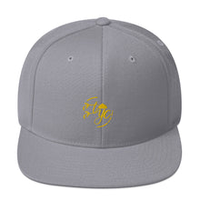 Load image into Gallery viewer, logo embroidered snapback Hat