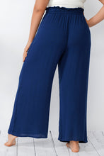 Load image into Gallery viewer, Plus Size Wide Leg High Waist Pants