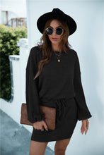 Load image into Gallery viewer, Cut Out Back Knot Waist Dress