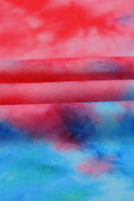 Load image into Gallery viewer, Plus Size Tie-Dye V-Neck Tee