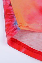 Load image into Gallery viewer, Plus Size Tie-Dye V-Neck Tee