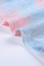 Load image into Gallery viewer, Plus Size Tie-Dye V-Neck Tee