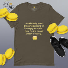 Load image into Gallery viewer, Food Shopping Unisex t-shirt