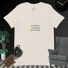 Load image into Gallery viewer, cup of coffee Unisex t-shirt