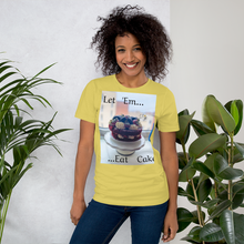 Load image into Gallery viewer, LET 'EM EAT CAKE Short-Sleeve Unisex T-Shirt