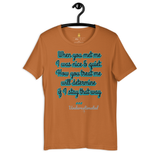Load image into Gallery viewer, when you met me Short-Sleeve Unisex T-Shirt