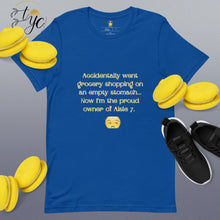 Load image into Gallery viewer, Food Shopping Unisex t-shirt