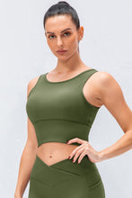 Load image into Gallery viewer, Reversible Ribbed Cropped Yoga Tank
