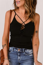 Load image into Gallery viewer, Crisscross Spaghetti Strap Cami
