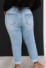 Load image into Gallery viewer, RISEN Taking It Easy Full Size Run Distressed Straight Leg Jeans
