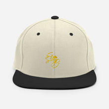 Load image into Gallery viewer, logo embroidered snapback Hat
