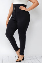 Load image into Gallery viewer, Plus Size Corset High Waist Pants
