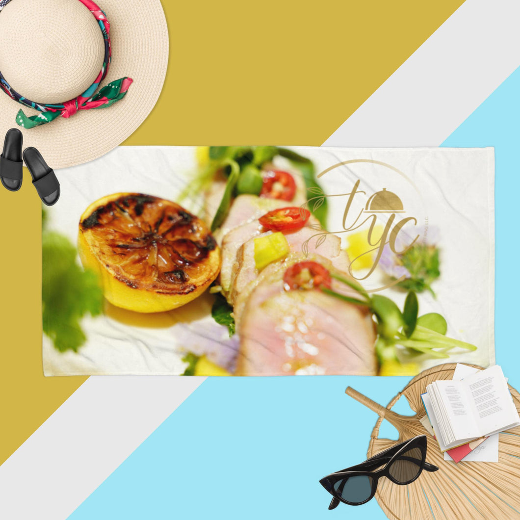 TYC Seared Tuna Beach Towel