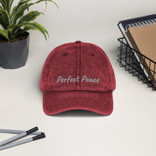 Load image into Gallery viewer, Perfect Peace-Vintage Cotton Twill Cap
